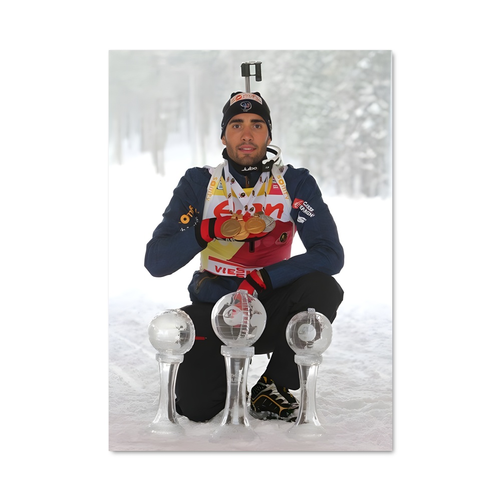 Poster Solitaire en Neige